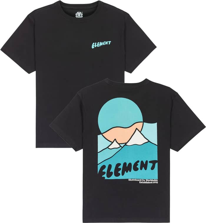 Sunrise SS Tee Youth Flint Black