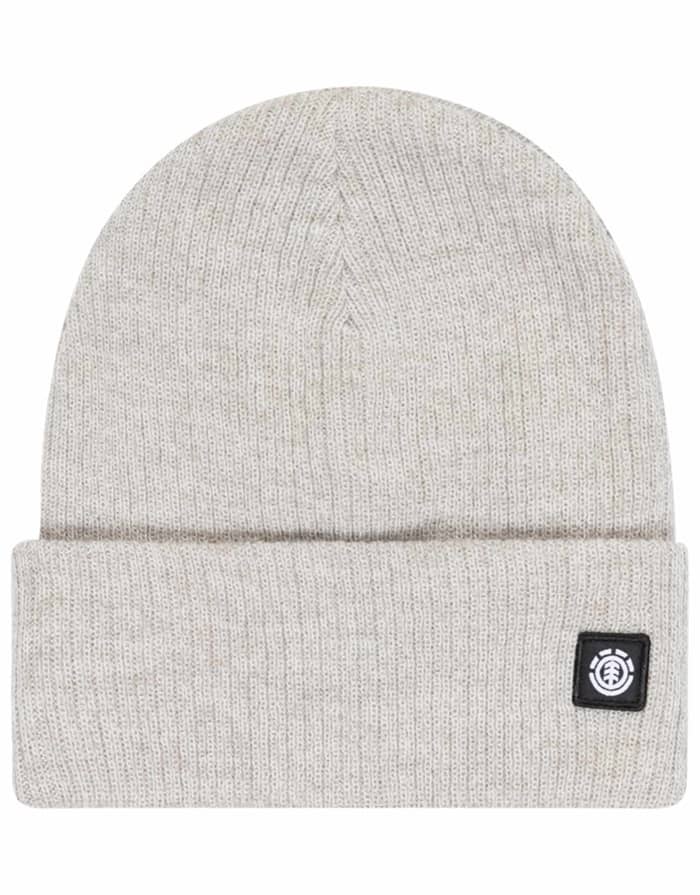 Mid Icon Rib Beanie Mid Grey Heather