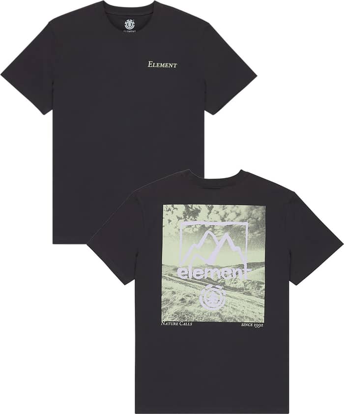 Open Hills SS Tee Off Black