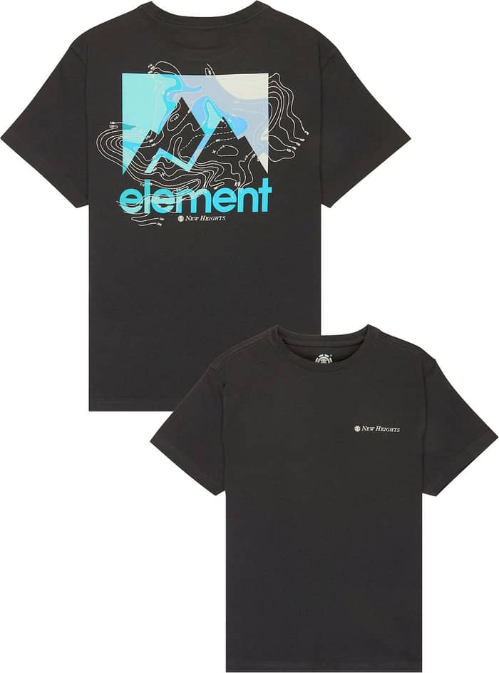 New Heights SS Tee Youth Off Black