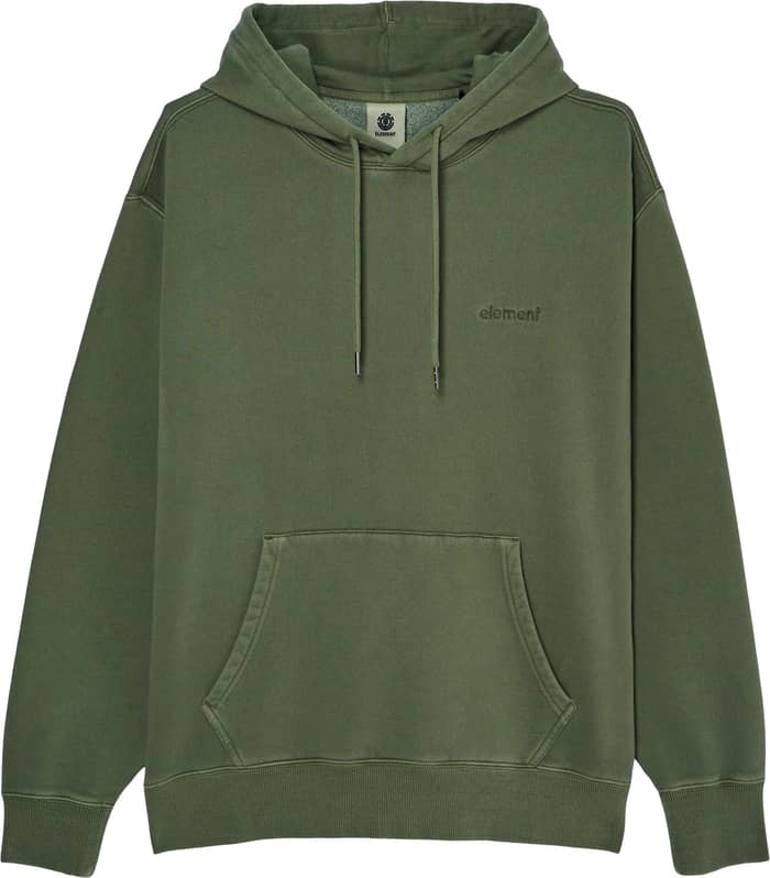 Lowcase Pigment Hooded Sweatshirt Bronze Green