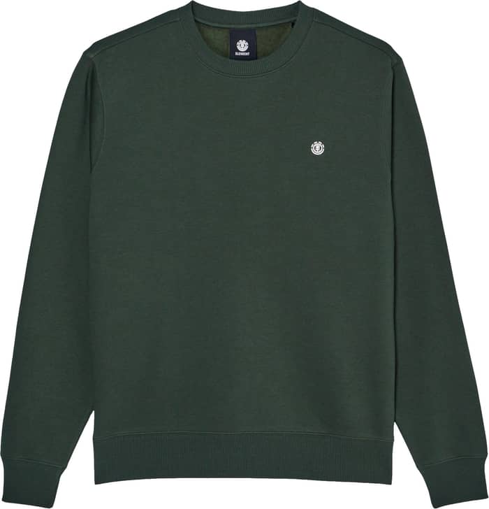 Icon Embroidery Crew Deep Forest
