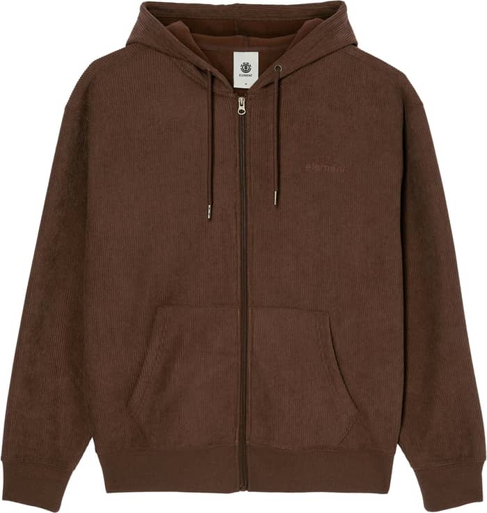 Lowcase Corduroy Zipped Sweatshirt Java