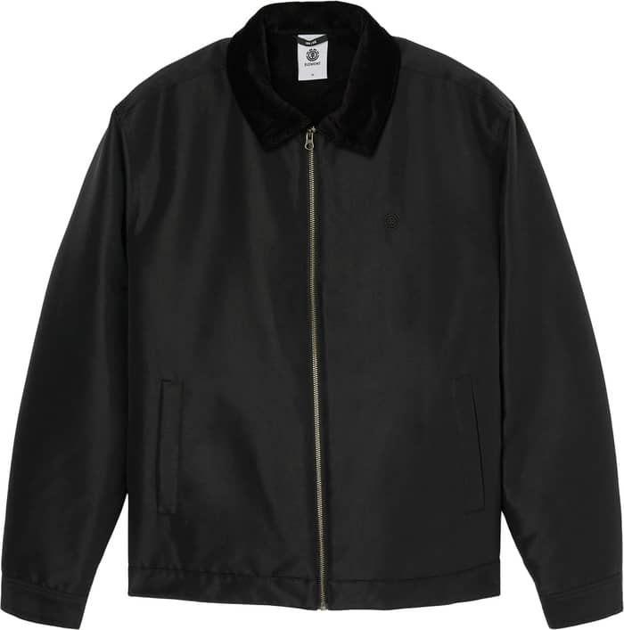Parker Canvas Jacket Flint Black