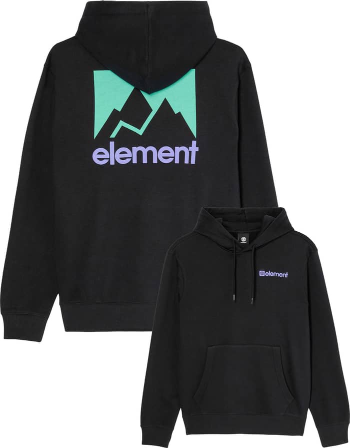 Joint Hooded Sweatshirt Flint Black