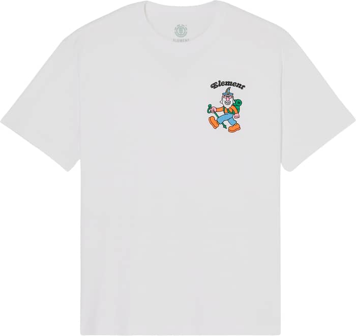 Planet Hiker SS Tee Optic White