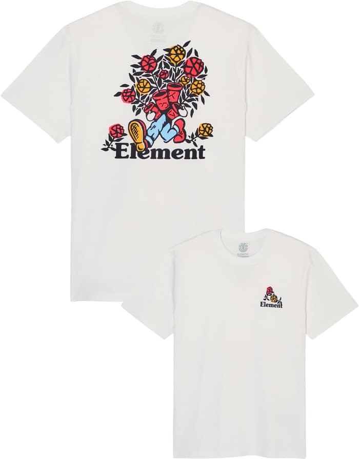 Hands Full SS Tee Optic White