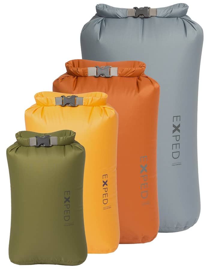 Fold Drybag 4 Pack Assortiert