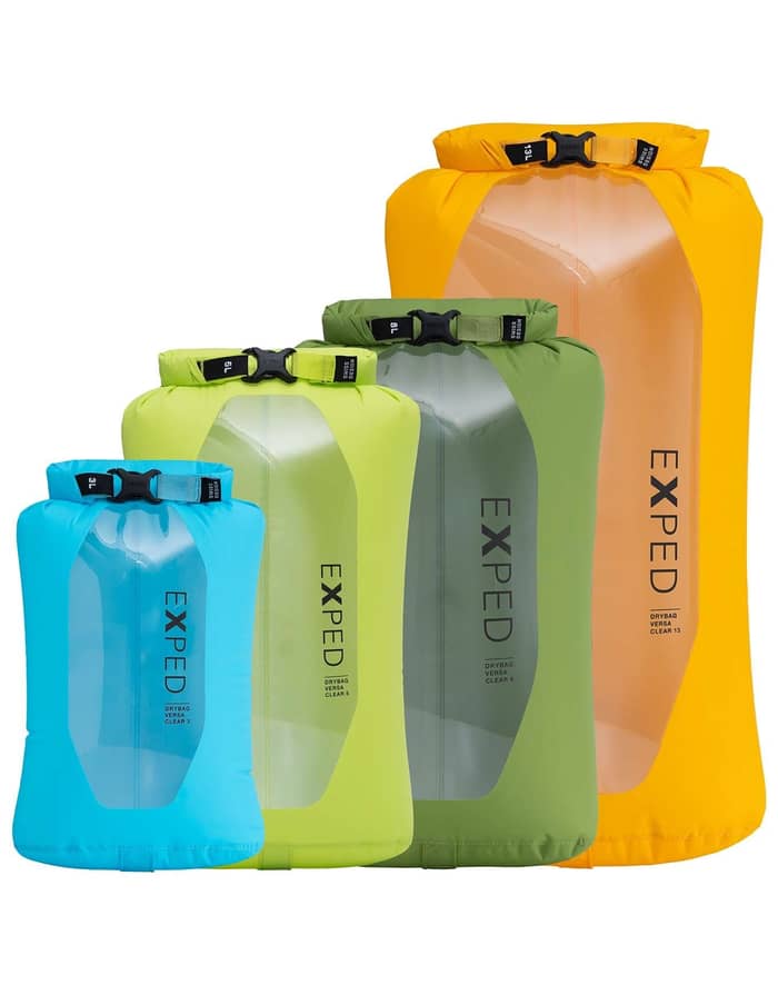 Drybag Versa Clear Set