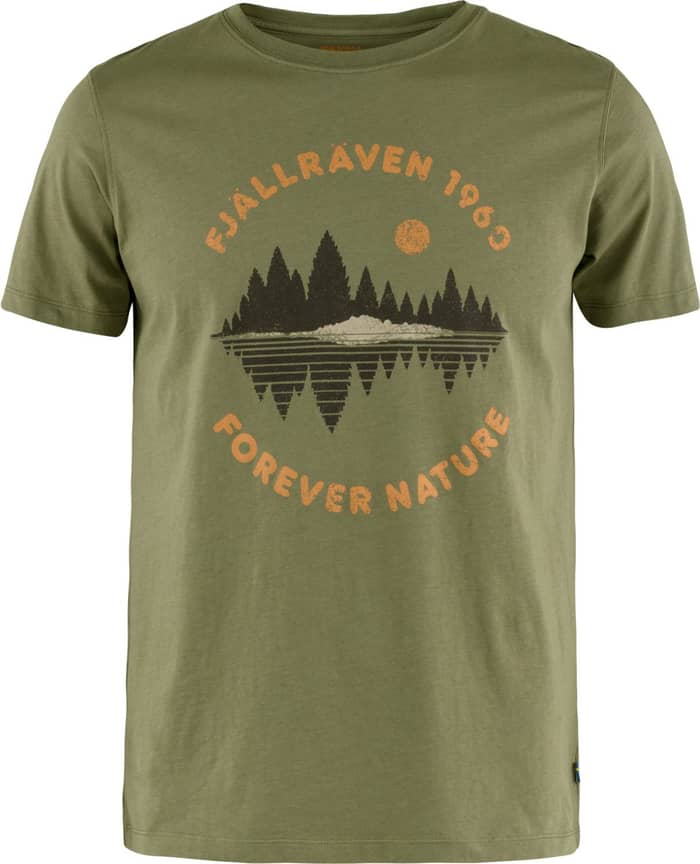 Forest Mirror T-shirt M Green