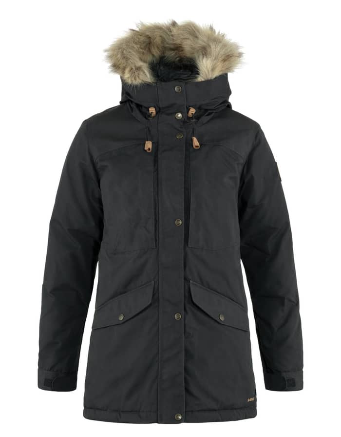Singi Down Jacket W Dark Grey