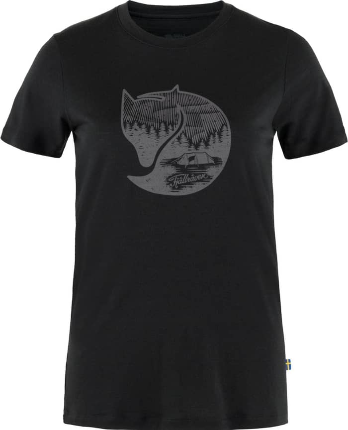 Abisko Wool Fox SS W Black - Iron Grey