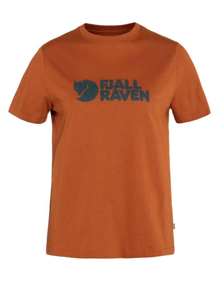Fjällräven Logo Tee W Terracotta Brown