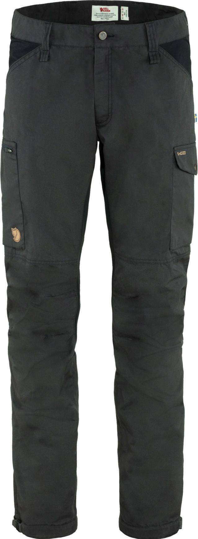 Kaipak Trousers M Dark Grey Black