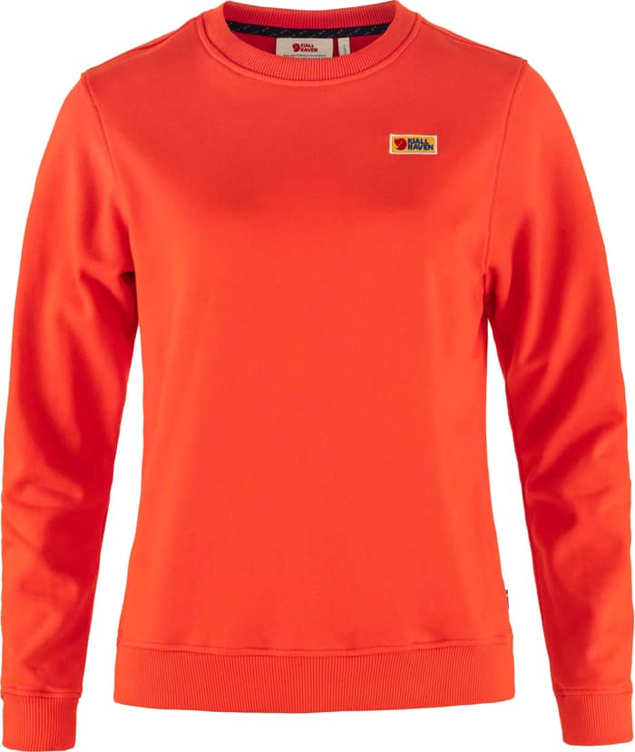 Vardag Sweater W Flame Orange