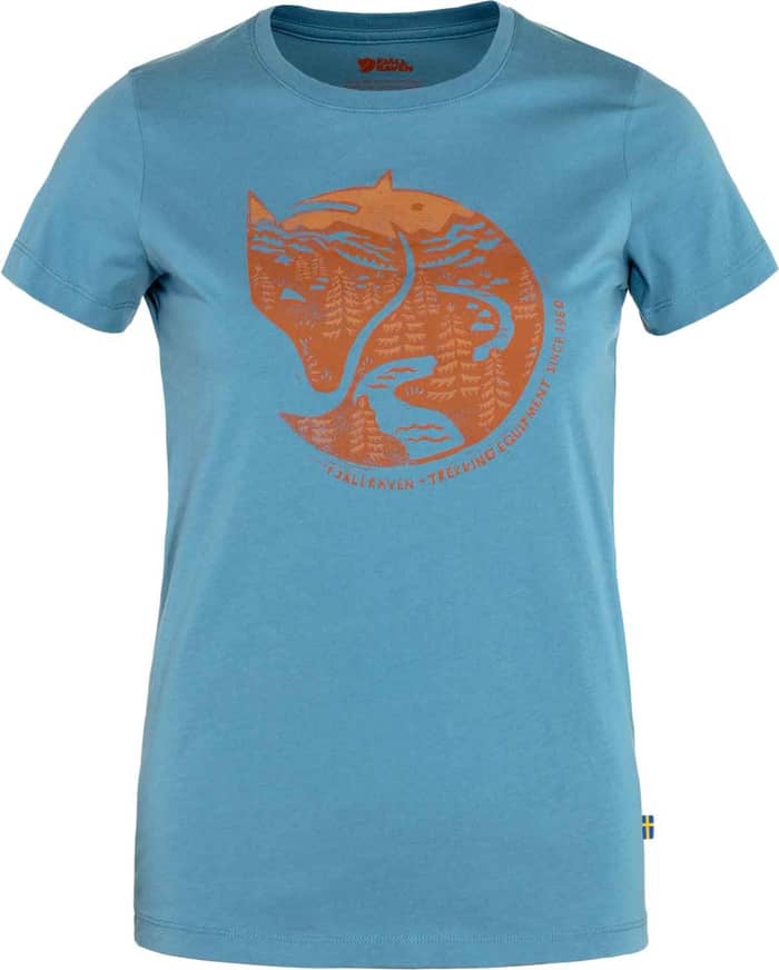 Arctic Fox T-shirt W Dawn Blue