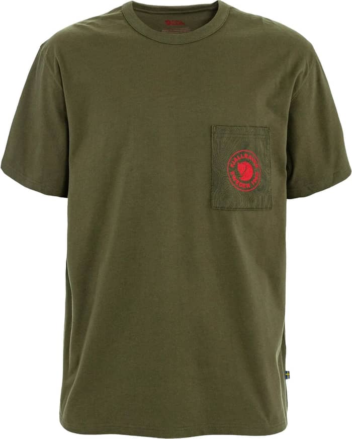 Logo Pocket T-Shirt M Laurel Green