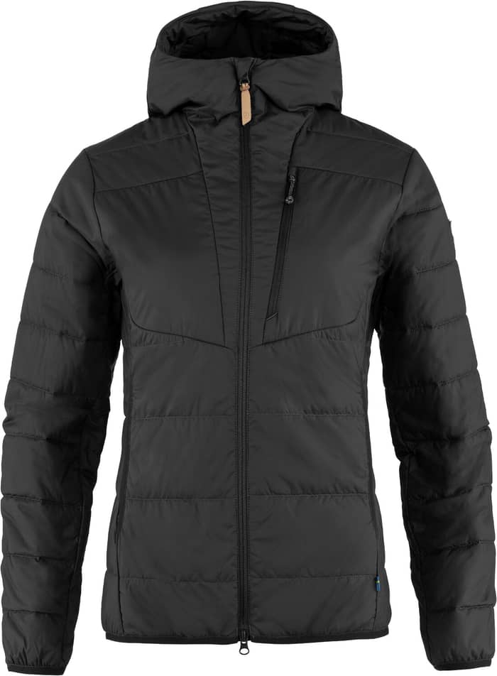 Keb Padded Hoodie W Black