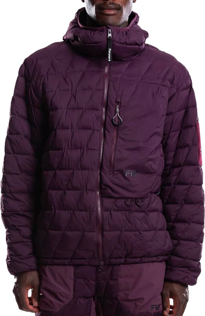 Catalyst Primaloft Hoodie Violet Crest