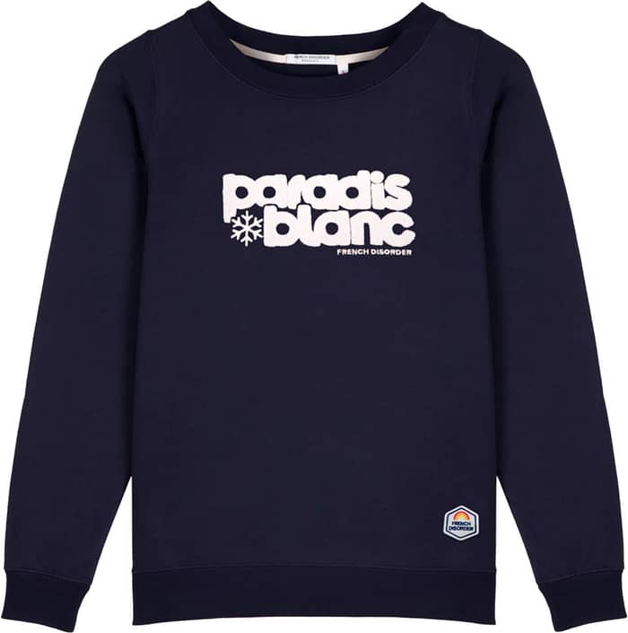 W Sweat Marlon Paradis Blanc Navy