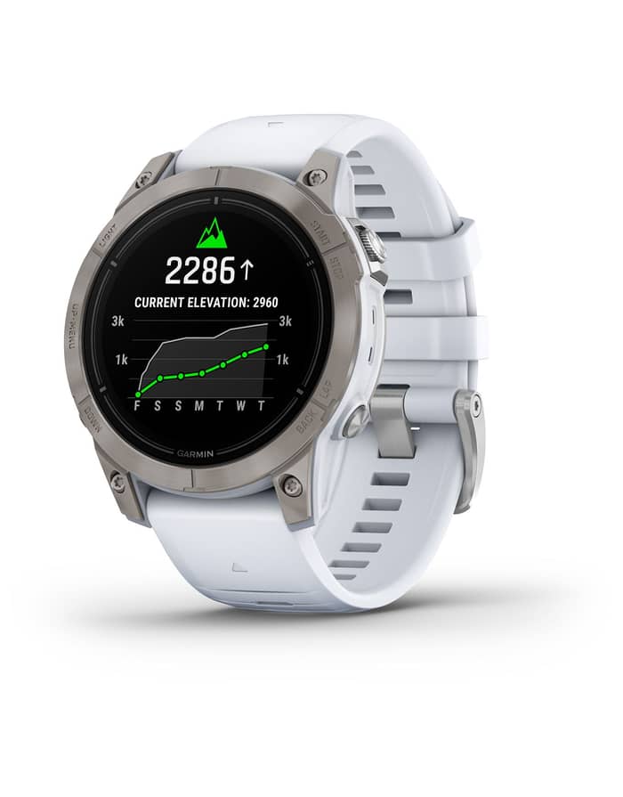 Epix Pro Gen2 Sapphire Edition 47mm, Titane, Silver / Blanc