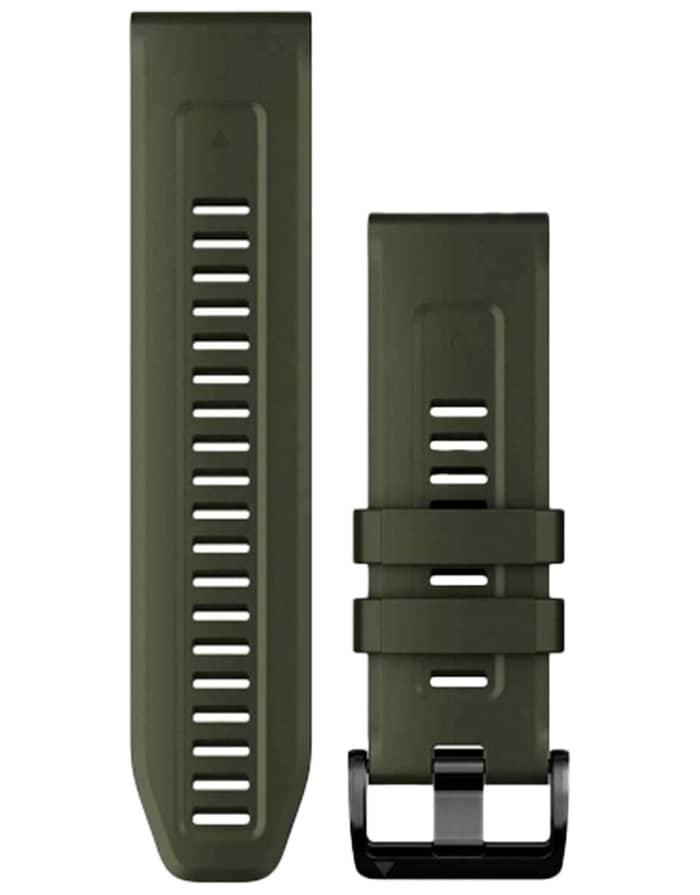 Bracelet QuickFit 26mm Silicone Vert Moss / Graphite