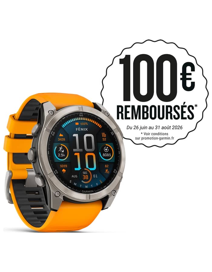 Fenix 8 Amoled 51mm Sapphire Titane/Graphite