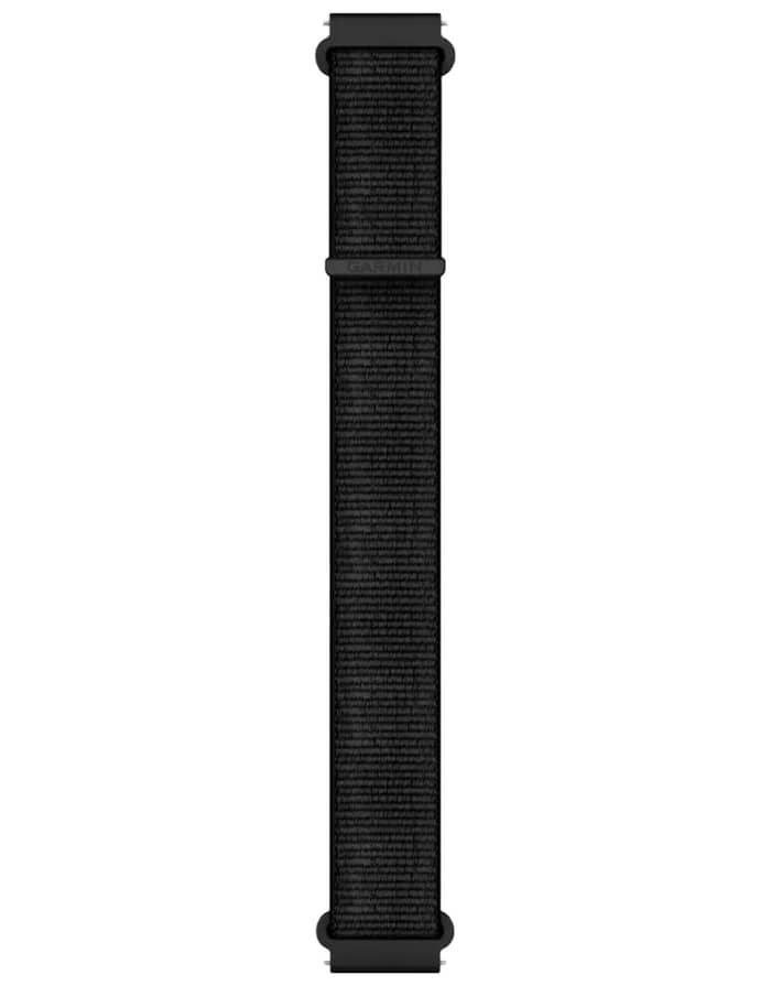 Bracelet Forerunner 22mm Nylon Noir