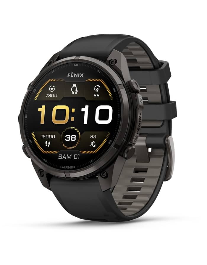 Fēnix® 9 Pro Amoled 47mm Sapphire Titane Carbon Gray DLC