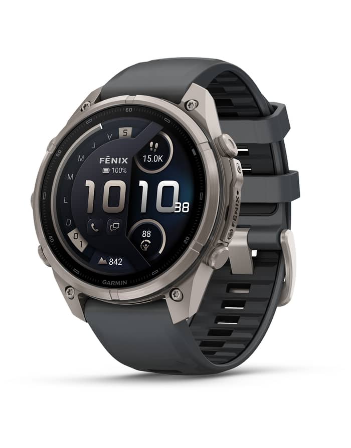 Fēnix® 9 Pro Amoled inReach® 47mm Sapphire Titanium Graphite/Noir