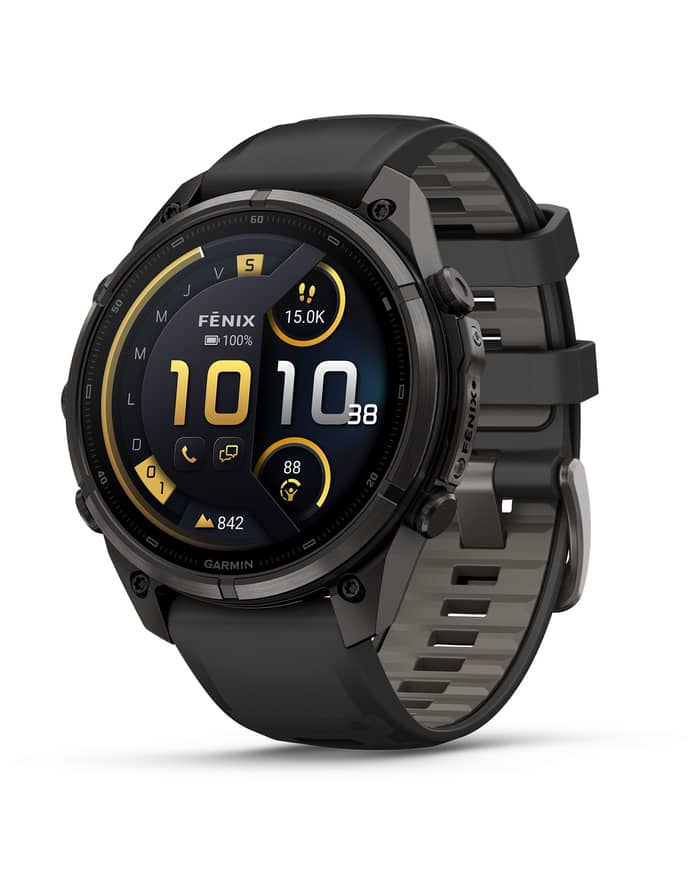 Fēnix® 9 Pro Amoled inReach® 47mm Sapphire Titane Carbon Gray DLC