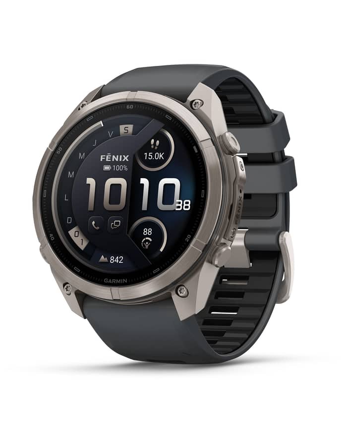 Fēnix® 9 Pro Amoled inReach® 51mm Sapphire Titanium Graphite/Noir