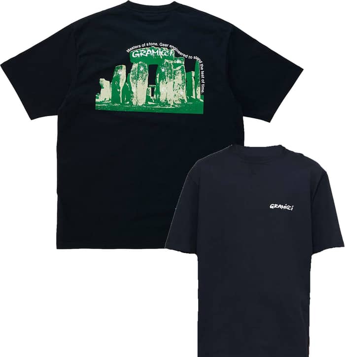 Stonehenge Tee Vintage Black