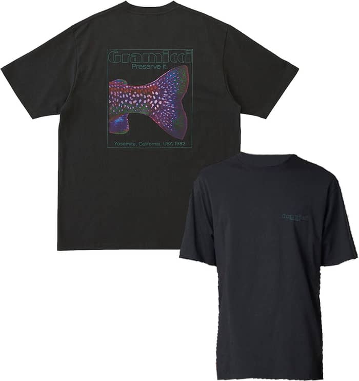Trouttail Tee Vintage Black