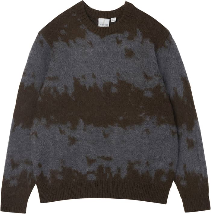 Mohair Splatter Sweater Slate Splatter