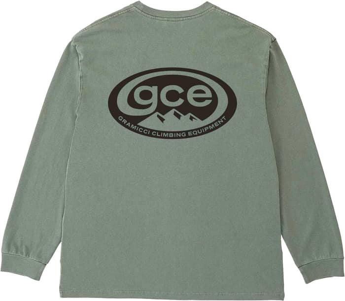 Gce LS Tee Pigment Dyed Sage Pigment