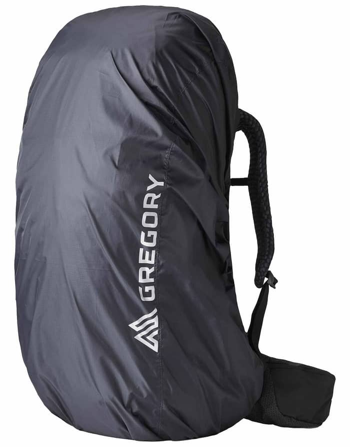Raincover 50-80L Obsidian Black