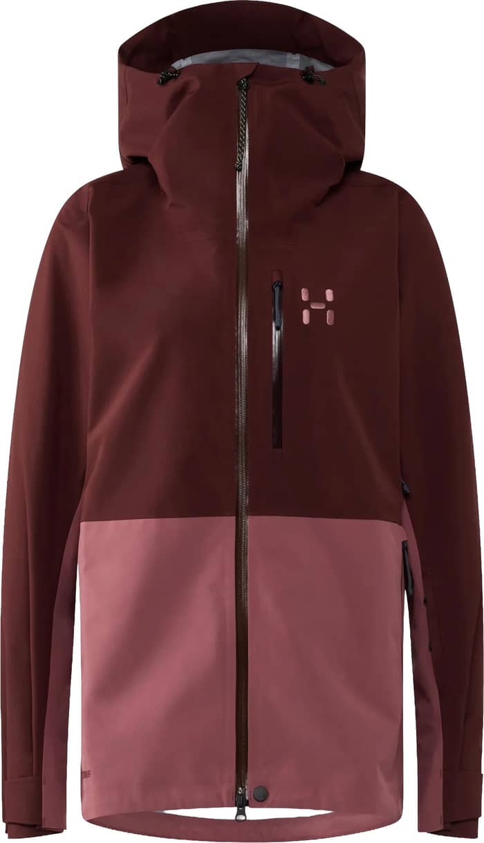 Alper Proof Jacket W Maroon Trail/Misty Mauve