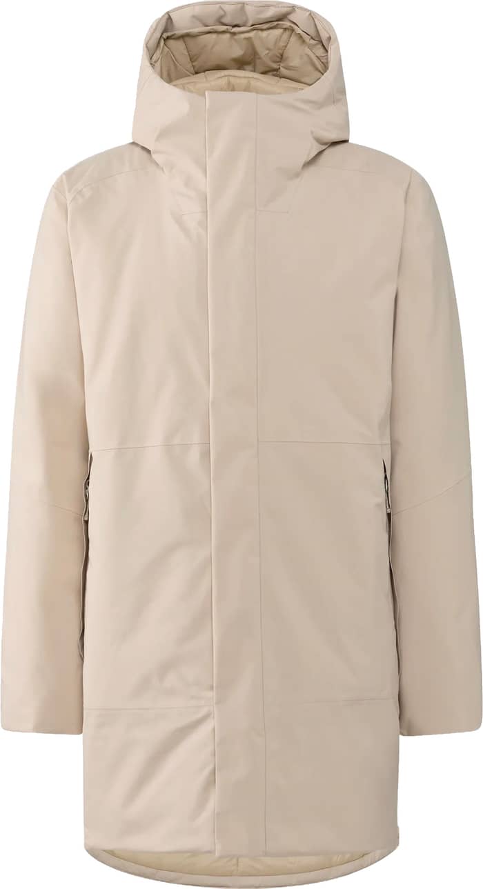 Yra Mimic Proof Parka M Chalk Beige