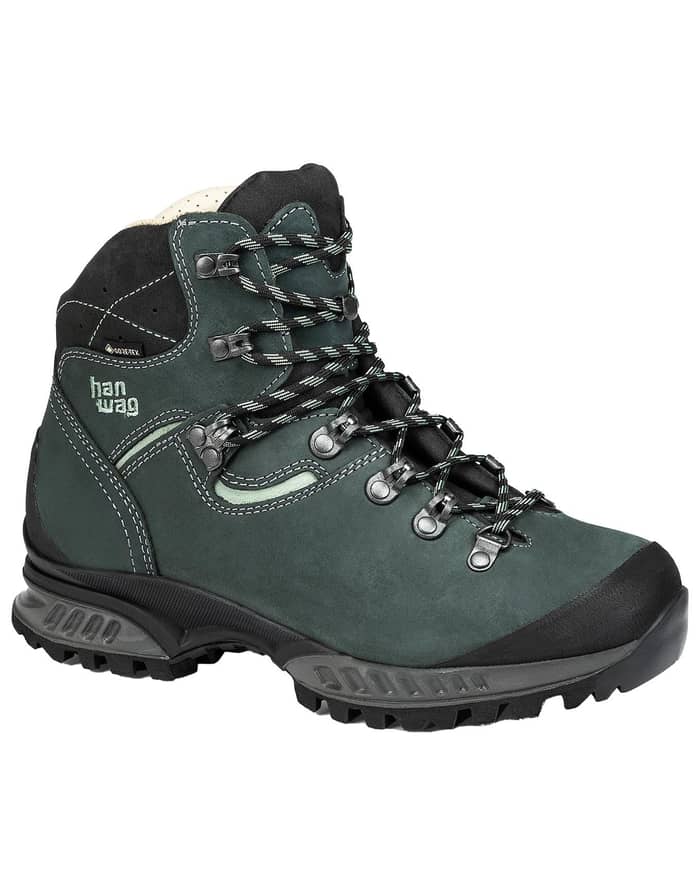 Bottes De Randonnée Hanwag Femme Cuir Bleu Taille 38 (UK 5)