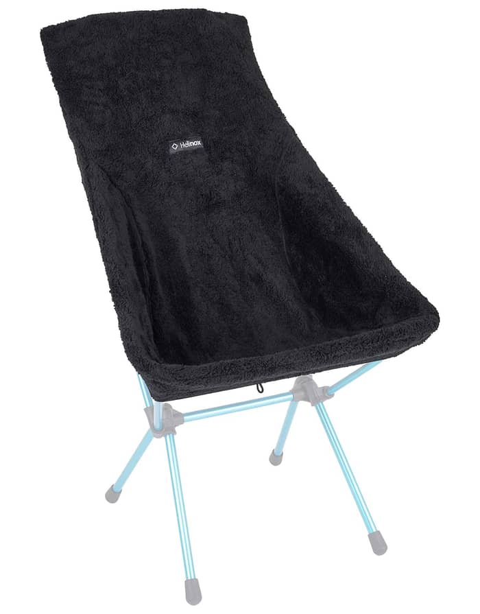 Fleece Seat Warmer-Chair Two Black Fleece