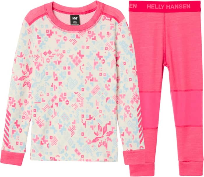 K Graphic Lifa Merino Set Hot Pink Aop