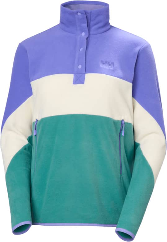 W Daybreaker Hugg Snap Fleece Ultra Violet