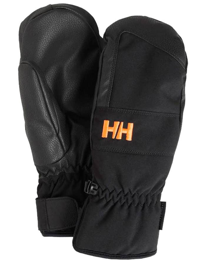 HH Jr Mitten 2.0 Black New