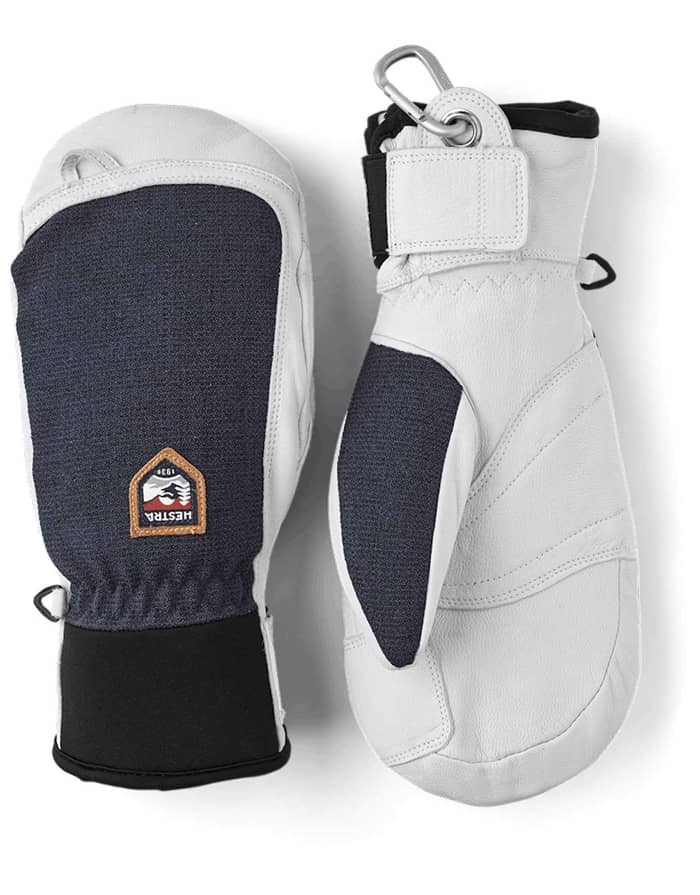 Army Leather Patrol Mitt Navy