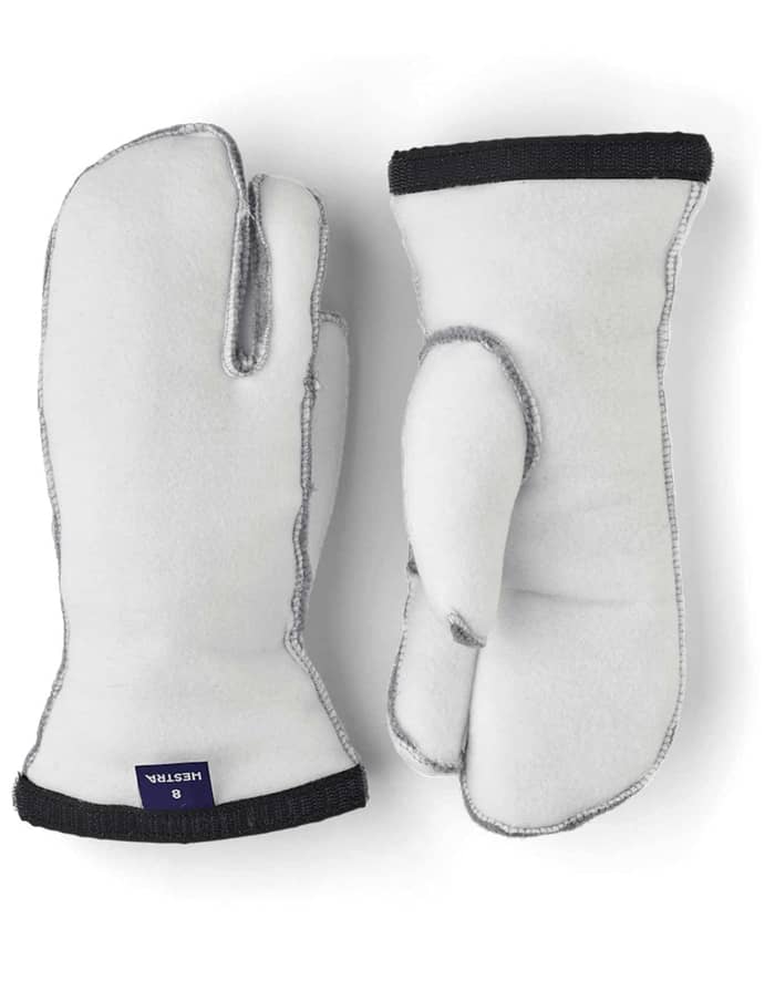 Heli Ski Liner 3-Fingers Offwhite