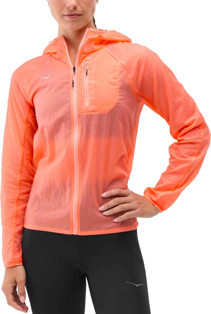 W Skyflow Jacket Neon Cantaloupe