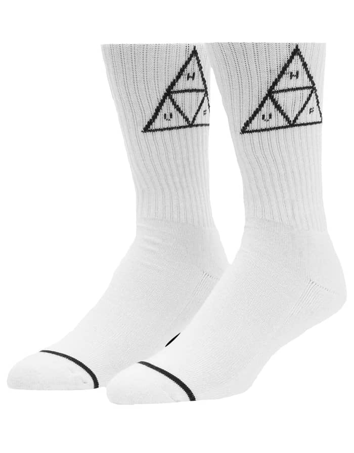 Socks Huf Set TT Crew White