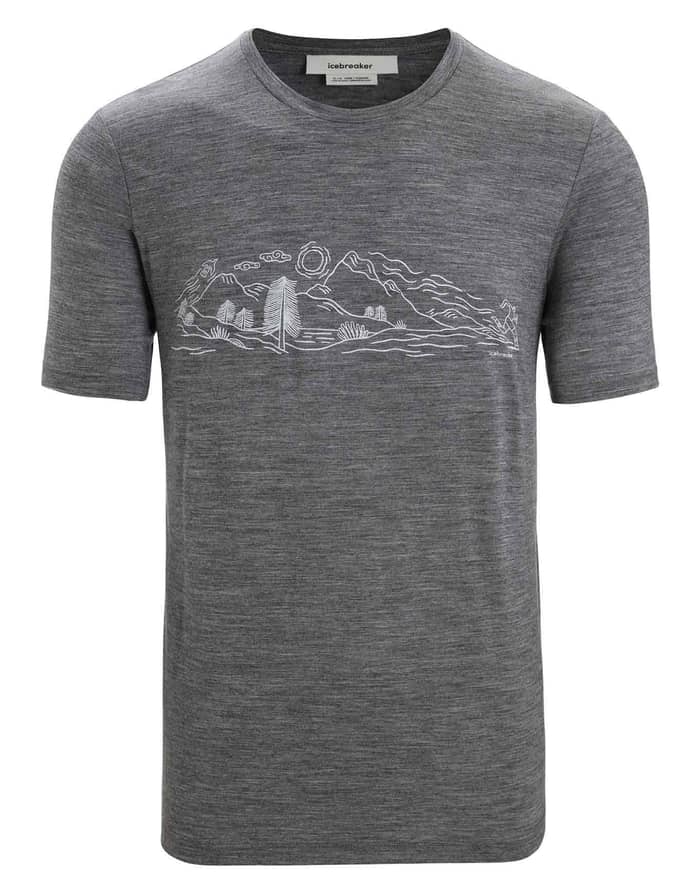 M Tech Lite II SS Tee Nature Sprint Gritstone Hthr