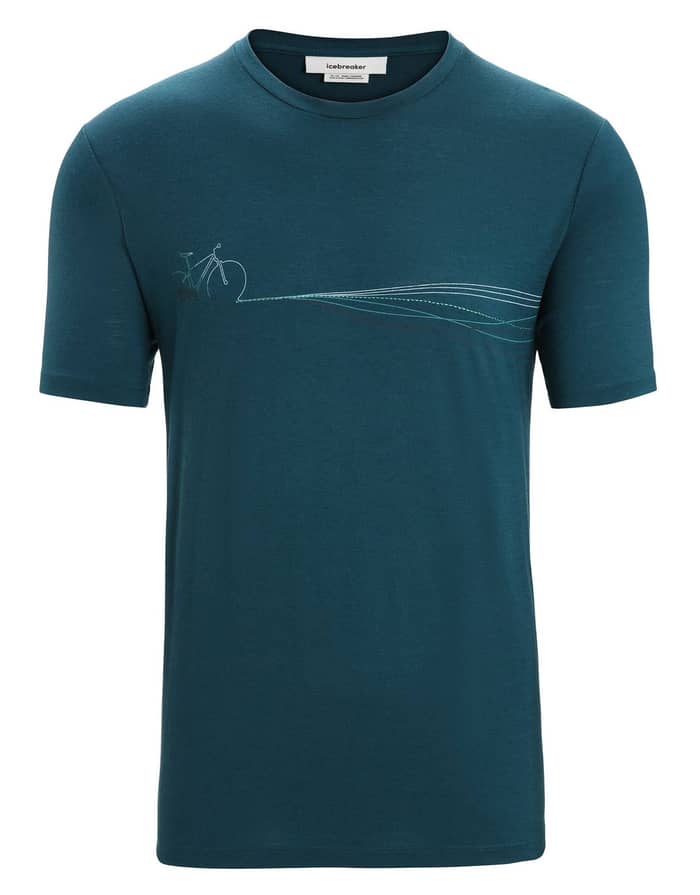 M Tech Lite II SS Tee Cadence Paths Green Glory